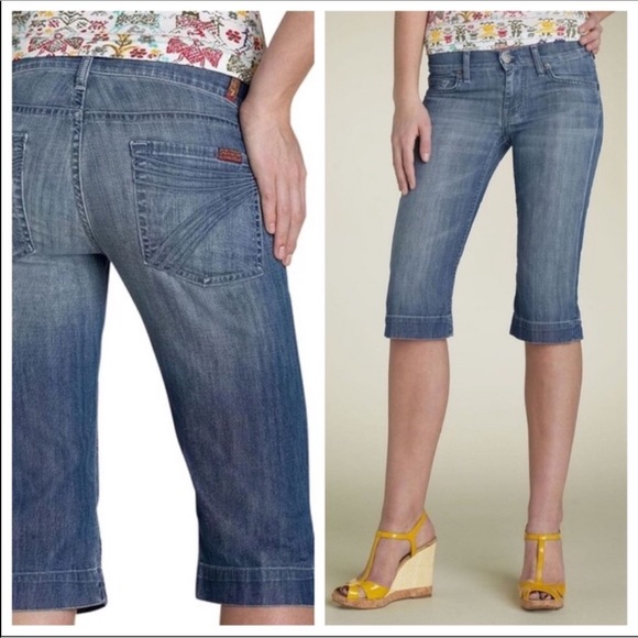 7 For All Mankind denim shorts, size 26 - Picture 7 of 7